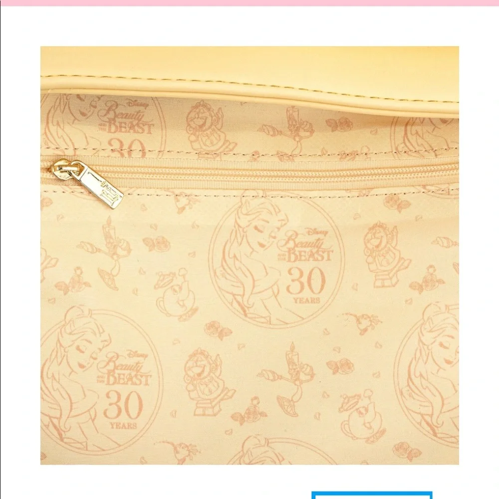 Beauty and the Beast Belle Cosplay Mini-Backpack and wallet - Picture 7 of 9